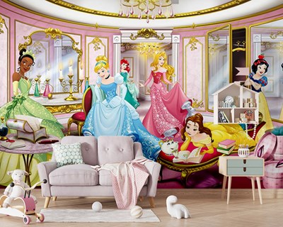 Disney Princessen Beeldmuurbehang