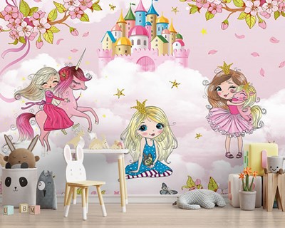 Kleine zoete prinsessenbehang 
