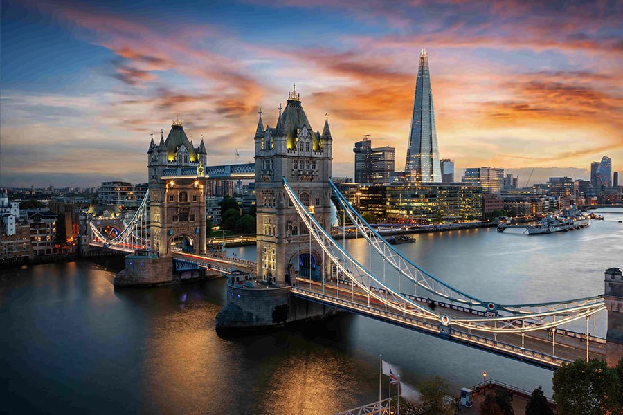 London Tower Bridge Behang