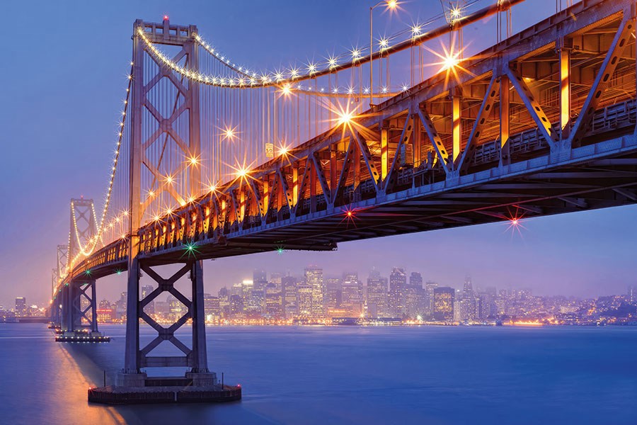 San Francisco City-thema behang