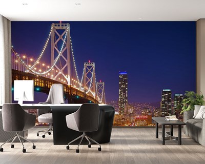 San Francisco-brug behang