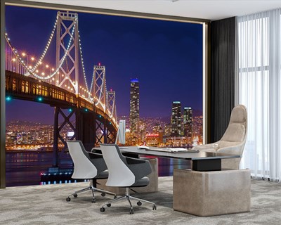 San Francisco-brug behang