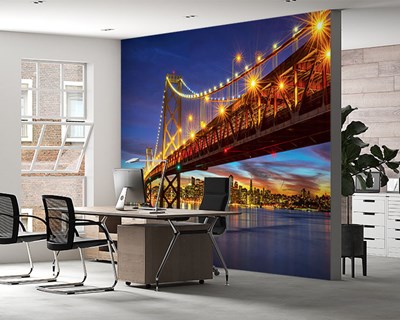 San Francisco Brugverlichting Behang