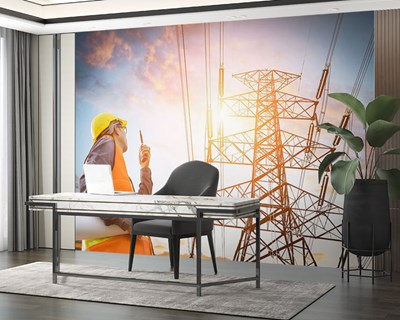 Energie-infrastructuurproject Behang