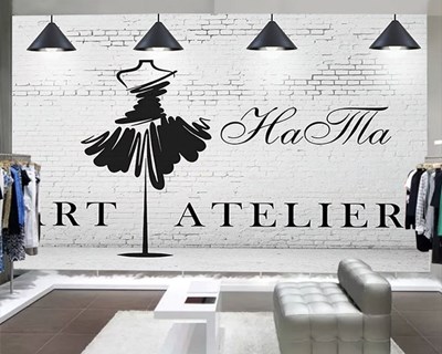 Modeontwerpstudio-thema behang