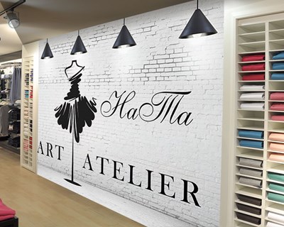 Modeontwerpstudio-thema behang