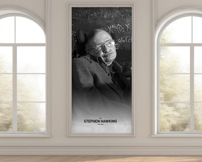 Wetenschapper Stephen Hawking Behang