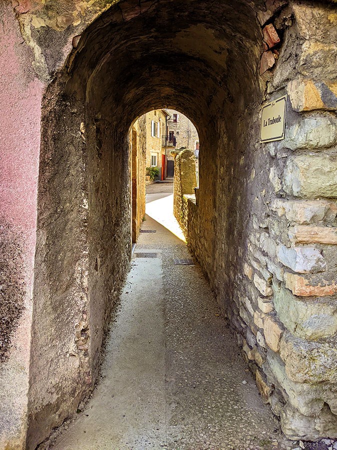 Oude Tunnel Passage Behang