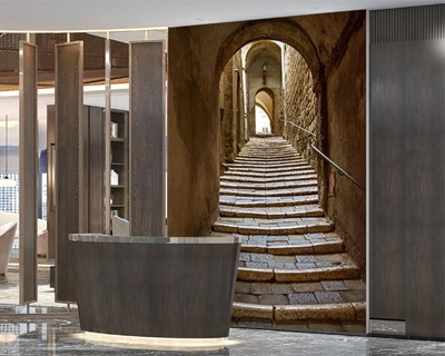 Tegeltrappenstraat Behang