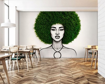 Bonus Haarige Vrouw Behang 