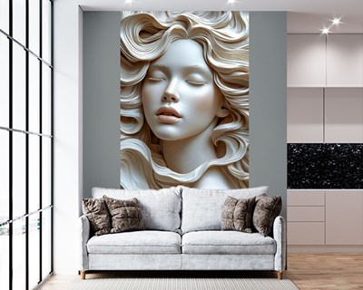 3D Vrouw Beeld Behang