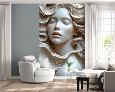 3D Vrouw Beeld Behang