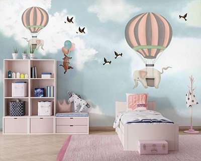Ballen met dieren als thema behang