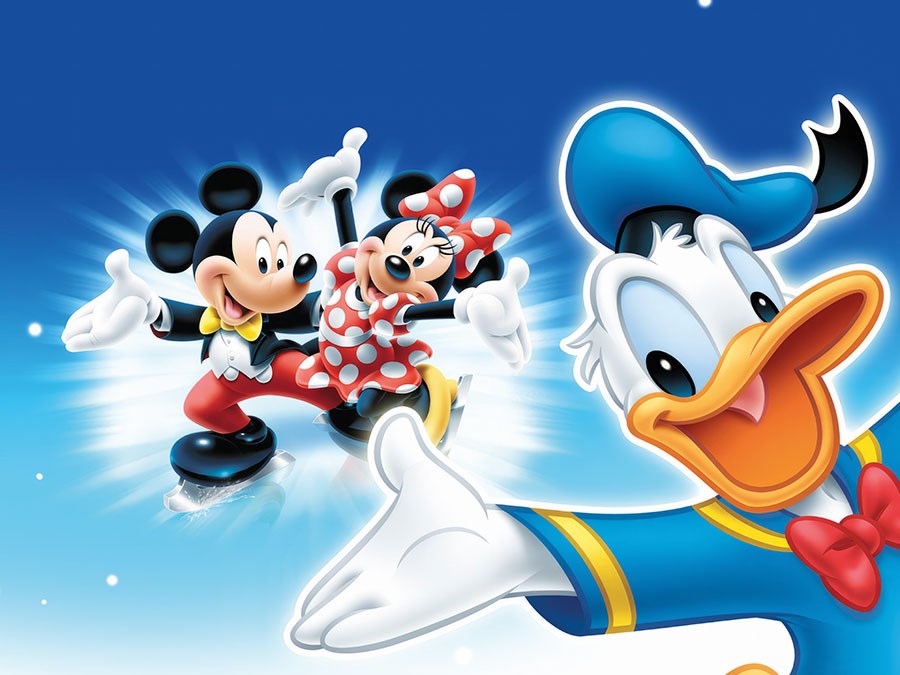 Duffy Duck Mickey Mouse Behang met Afbeeldingen
