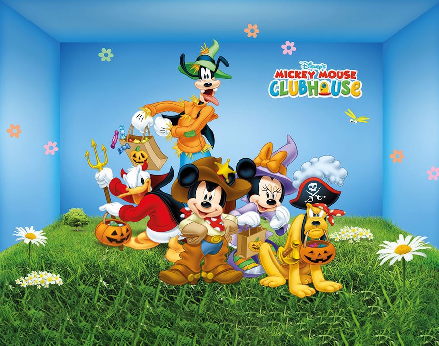 Mickey Mouse-thema behang