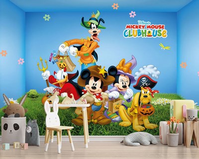 Mickey Mouse-thema behang