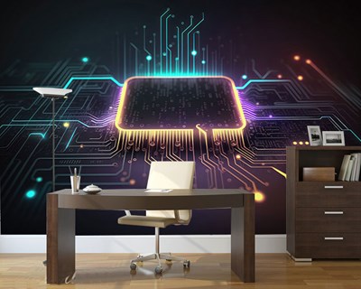 RGB-processor en circuits Wandbekleding