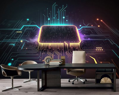 RGB-processor en circuits Wandbekleding