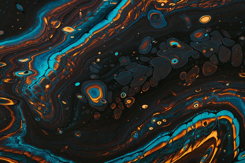 Modern abstract design behang