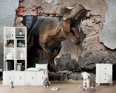 3D Dinosaurus-thema kinderkamerbehang 