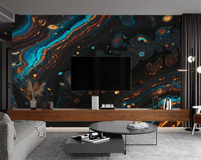 Modern abstract design behang