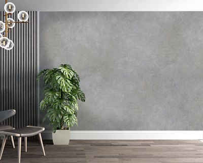 Open grijs beton vloerstructuur behang