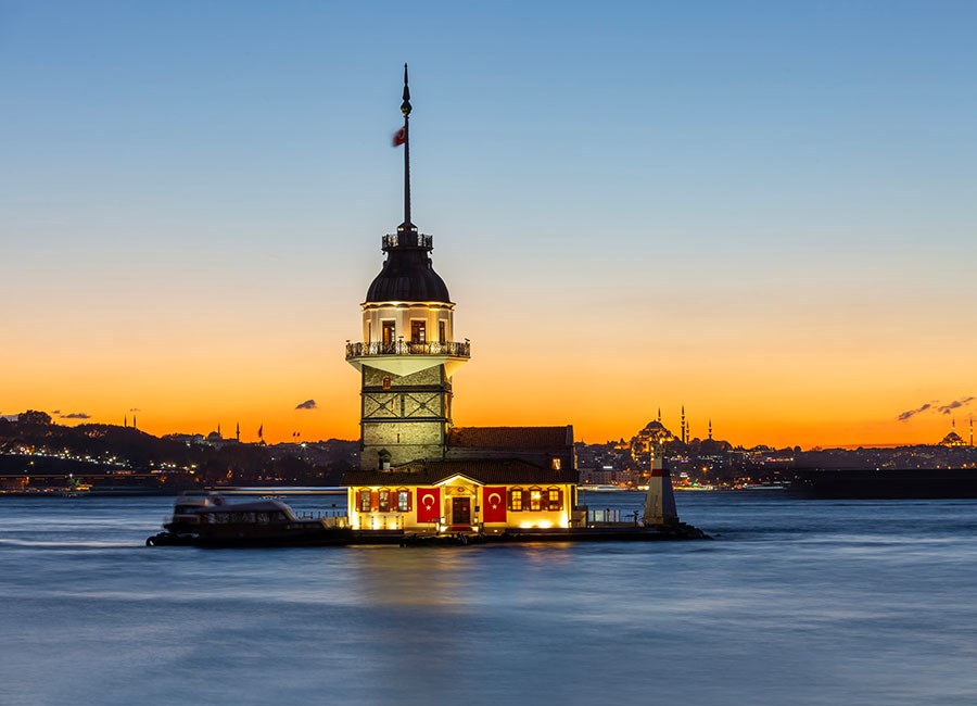 Istanbul Maagdenburcht Beeldend Behang