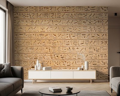 Behang met hiërogliefen uit het oude Egypte