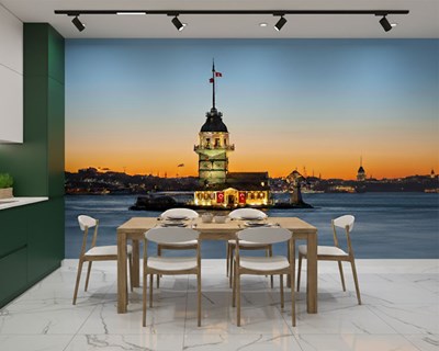 Istanbul Maagdenburcht Beeldend Behang