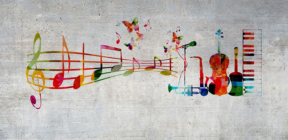 Behang voor kunstacademies