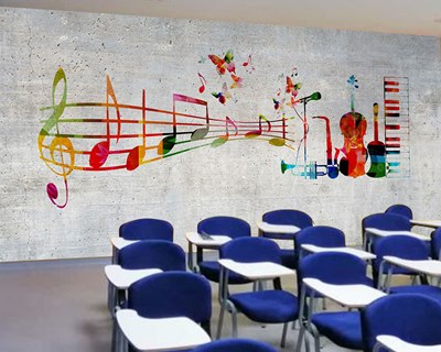 Behang voor kunstacademies