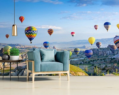 Cappadocia Ballonnen-thema behang
