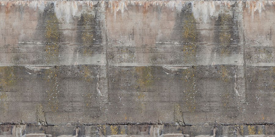 Roestig verouderd betonlook behang