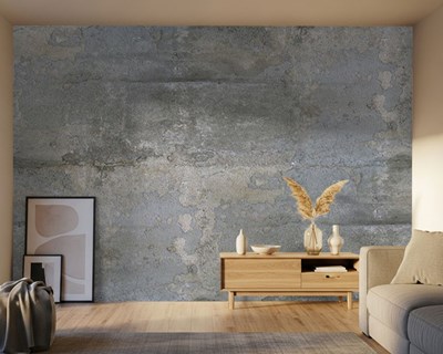 Loft-stijl verweerde betonnen vloerbehang