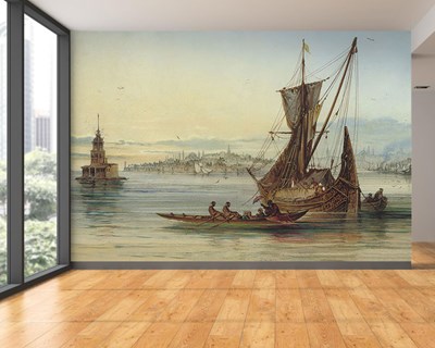  Historische Maagdenburcht-schilderijbehang