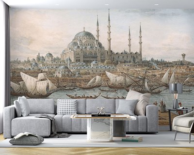 THOMAS ALLOM'S “SÜLEYMANİYE MOSKEE” WANDBEHANG