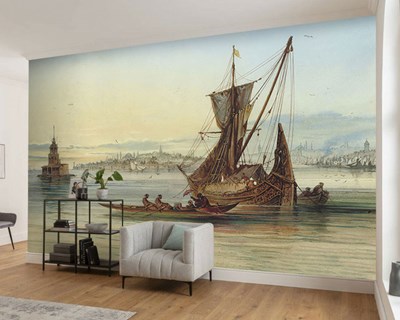  Historische Maagdenburcht-schilderijbehang