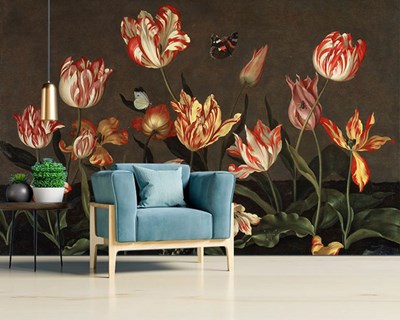 BALTHASAR VAN DER AST'S MEESTERWERK “LALELER” BEHANG