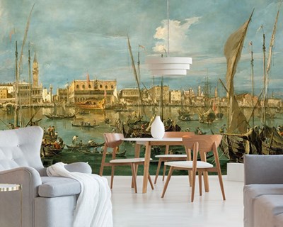 FRANCESCO GUARDİ'S MEESTERWERK “SAN MARCO HAVZASI” BEHANG