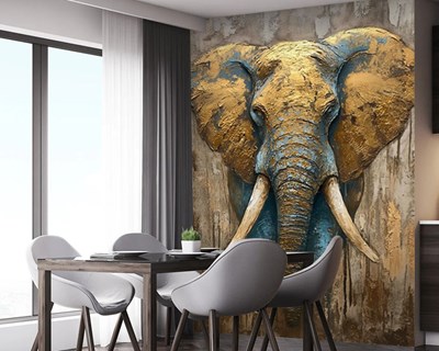 Olifantenthema behang