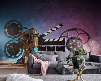 Film Projector Thema-Behang