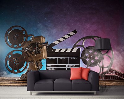 Film Projector Thema-Behang