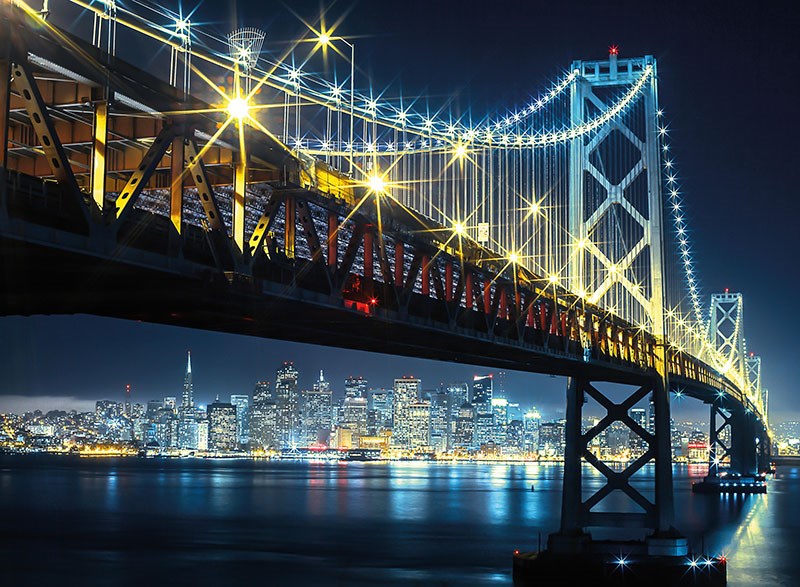 San Francisco Brug Landschap Behang