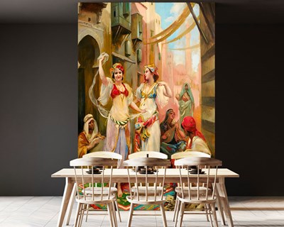 Fabio Fabbi Buikdans Schilderij Behang 