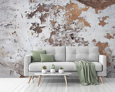 Gestucte muur verschijning behang