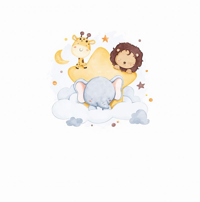 Schattige dieren in de lucht Wallpaper