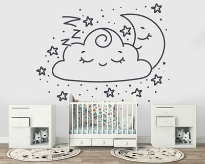 Behang voor babykamer