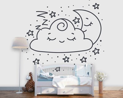 Behang voor babykamer