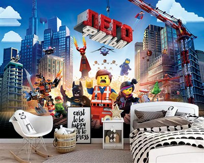 Lego Geïllustreerd Kinderkamer Behang