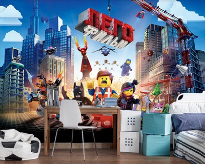 Lego Geïllustreerd Kinderkamer Behang